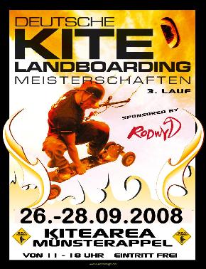 Deutsche Kite Landboarding Meistershaften 2008